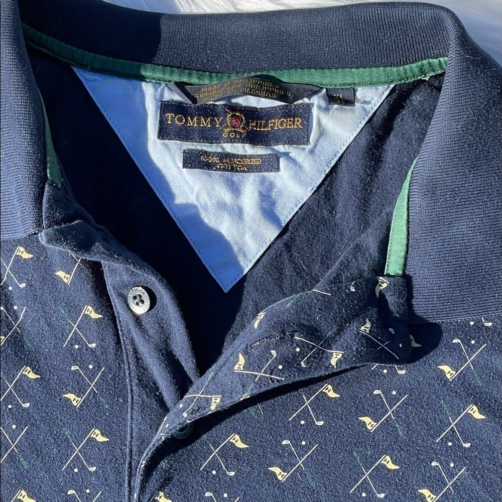 EUC Tommy Hilfiger men’s golf polo​​​​​​​​​​​​​​